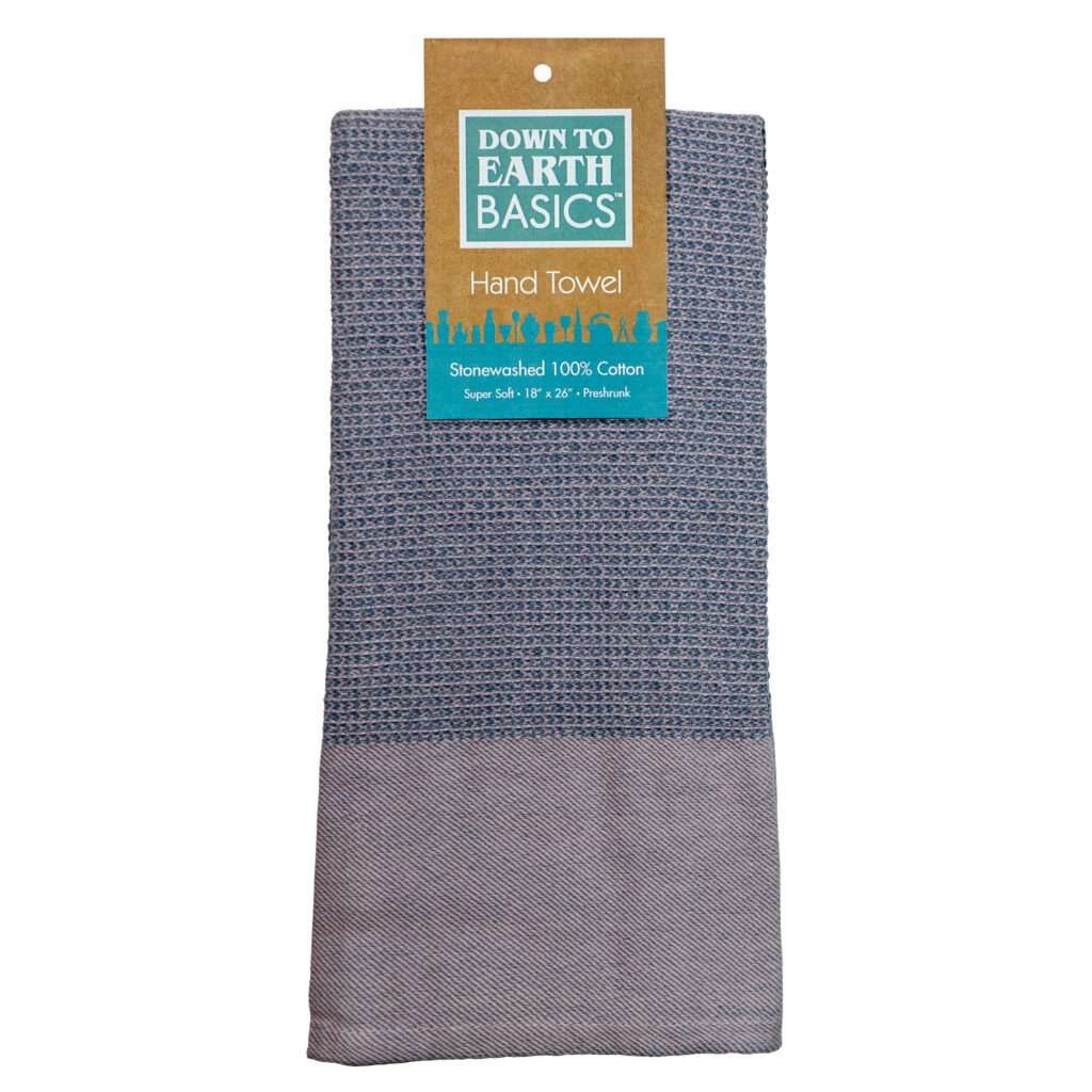 65812-pink-grey stonewashed preshrunk kitchen towel by dte from hem and tassel