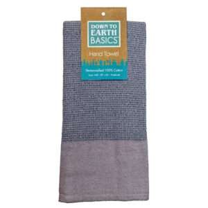 65812-pink-grey stonewashed preshrunk kitchen towel by dte from hem and tassel