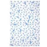 dragonfly and dragonflies design kitchen towel opened up by dte from hem and tassel