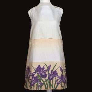 iris design cotton arpon on mannequin by DTE from Hem And Tassel