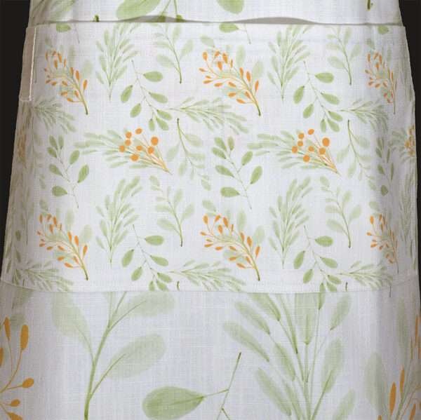 watercolors design cotton arpon pocket detail on mannequin by DTE from Hem And Tassel