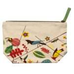 Birds Large Canvas Pouch by dte from hem and tassel 65938