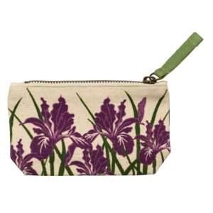 Iris Small Canvas Pouch by dte from hem and tassel 65943