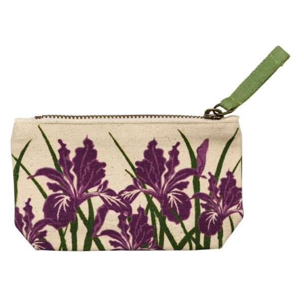 Iris Small Canvas Pouch by dte from hem and tassel 65943
