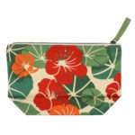Nasturtium Large Canvas Pouch by dte from hem and tassel 65944