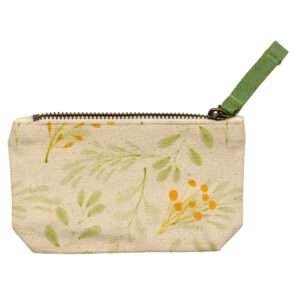 Watercolors Small Canvas Pouch by dte from hem and tassel 65949